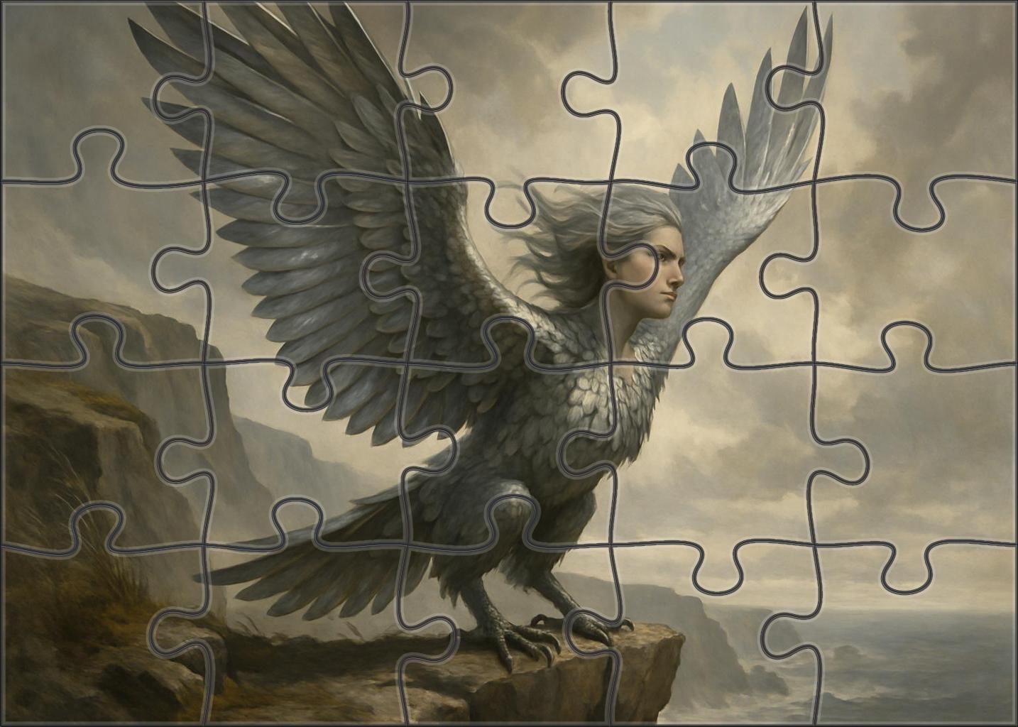 Silverquill Harpy Premium Puzzle Pieces