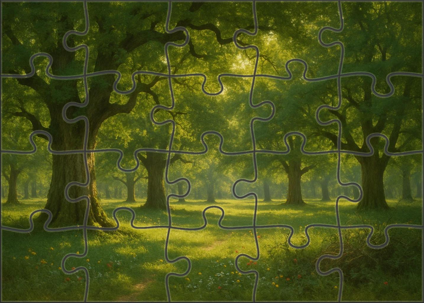 Sun-kissed Oak Expanse Challenging Puzzles