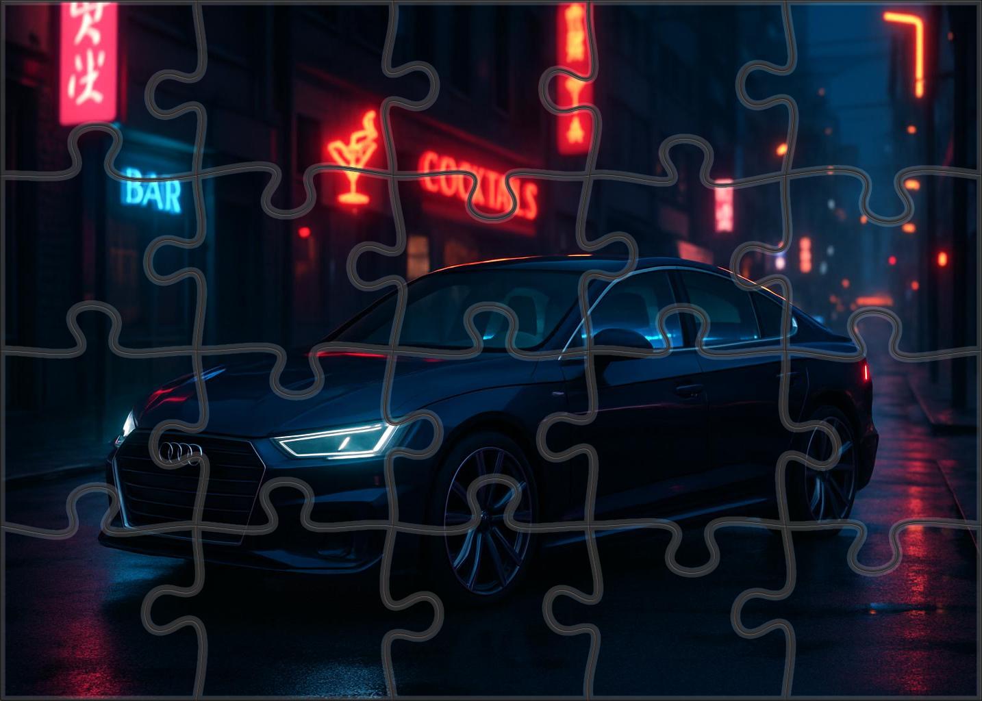 Velox Strider Twin-turbo V6 Urban Sportback Mini Puzzle