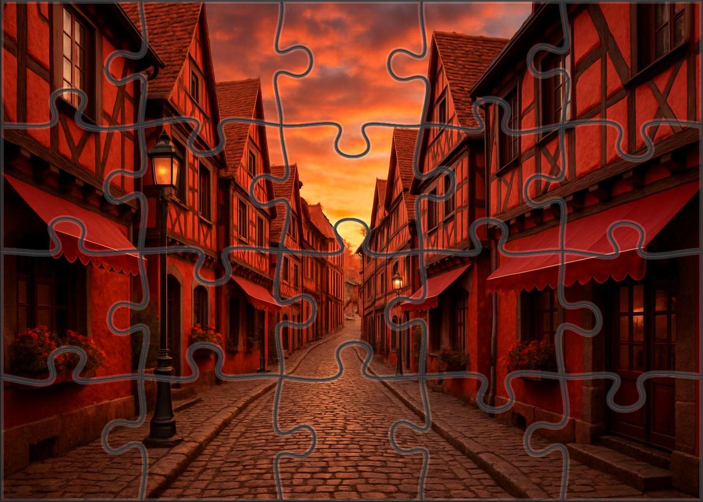 Crimson Ridge Road Puzzle Fun