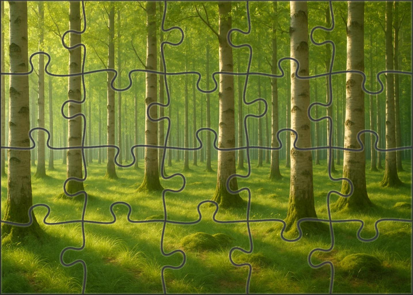 Silent Birch Expanse Puzzle Collection