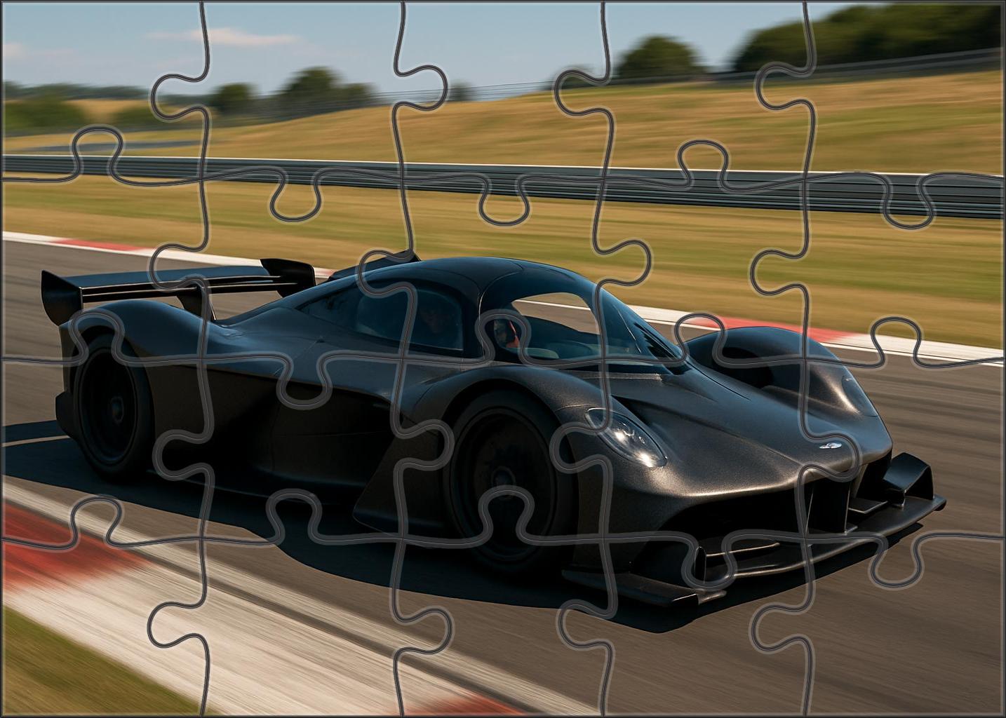 Valkyrie Halo Hypercar With Hybrid V12 And Advanced Aerodynamics Family Puzzles