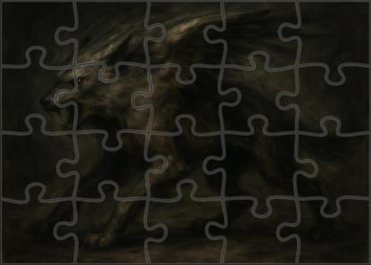 Surreal Animal Fusion Charcoal Sketch Combining Multiple Creatures In Dynamic Form 1000 Piece Puzzle