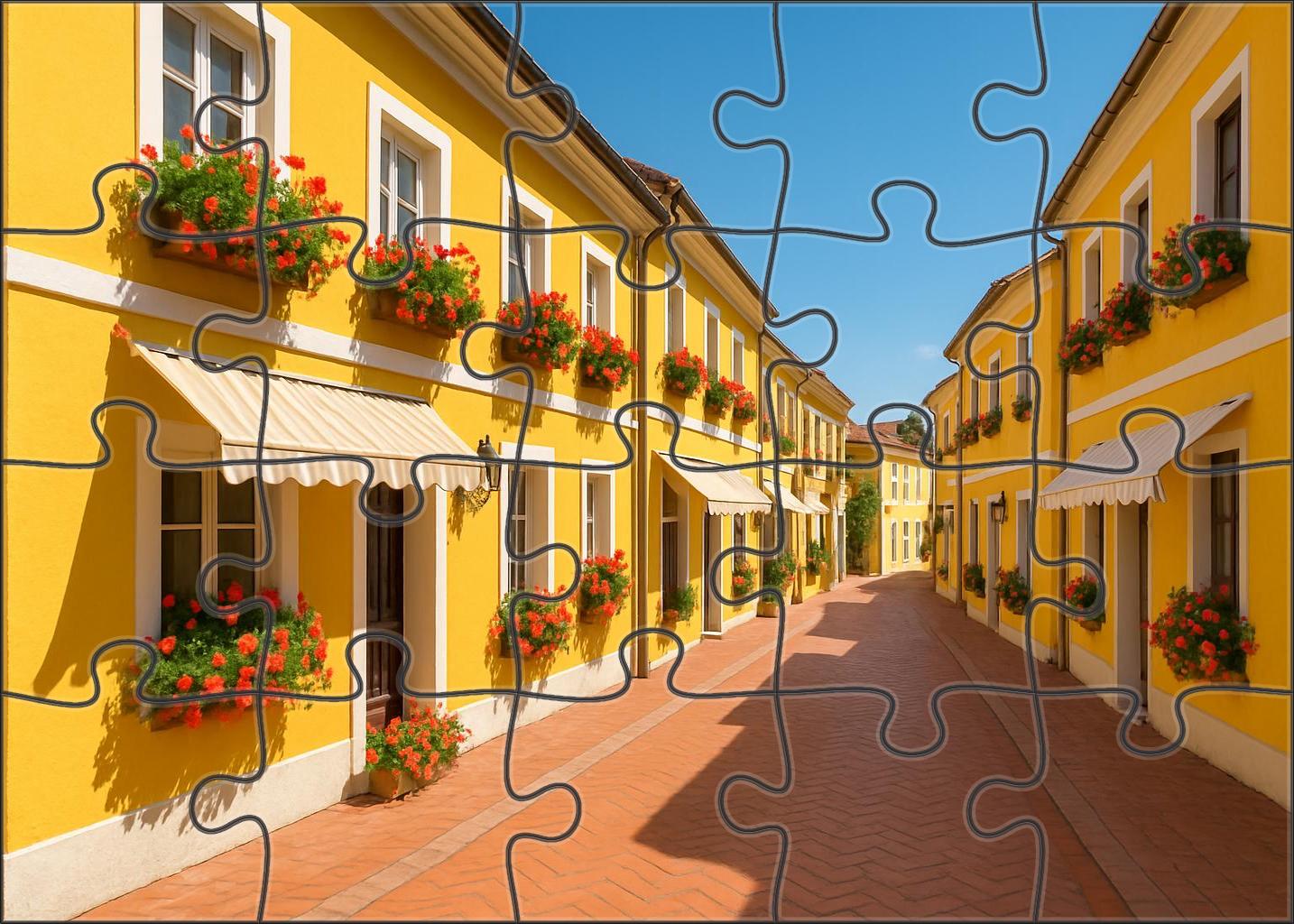 Sunflower Row Mini Puzzle
