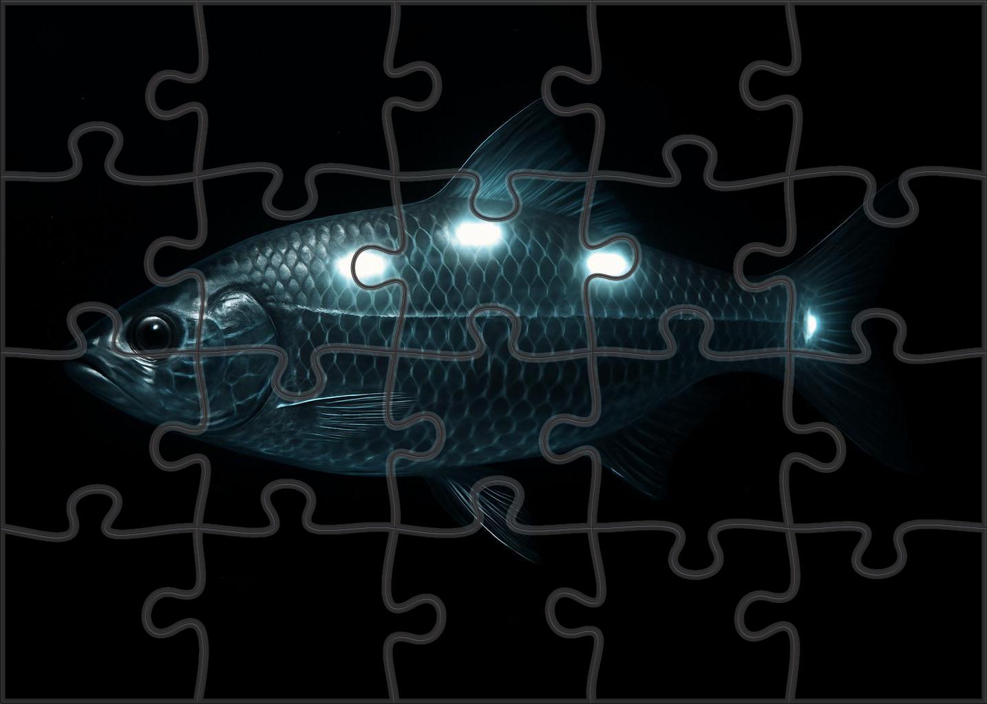 Silverback Ripplefish Deep-water Dweller With Hypnotic Scale Patterns Puzzle Fun