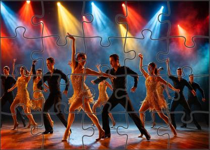K-pop Dance Revolution High-energy Choreography And Glamorous Performance Custom Jigsaw Puzzle
