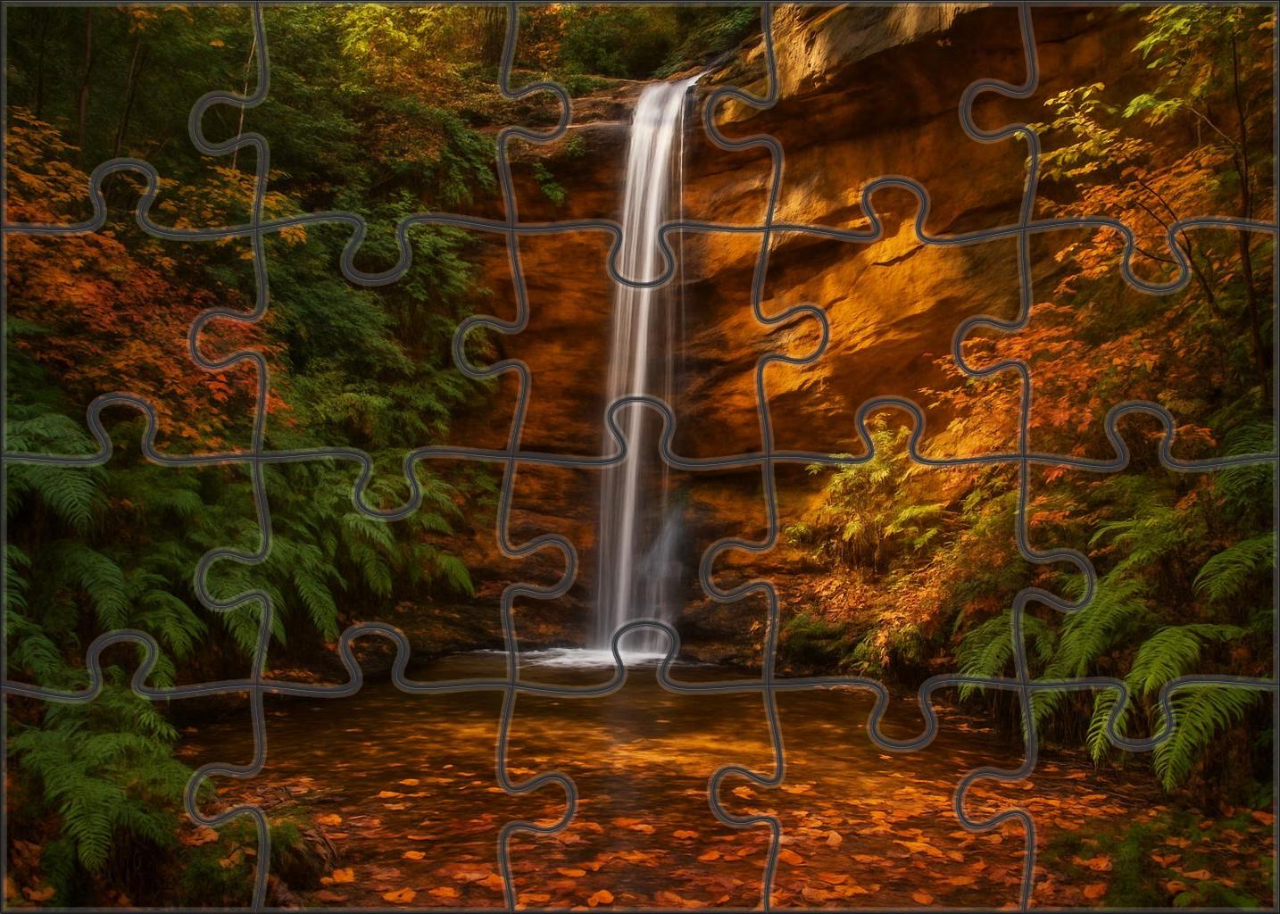 Amber Mist Drop Family Puzzles