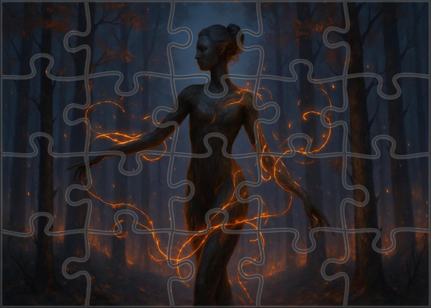 Embervine Dryad 300 Piece Puzzle