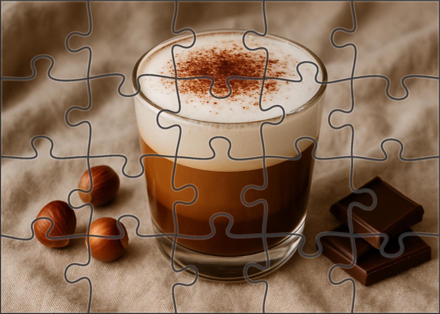Nutty Cocoa Mist Large Format Puzzle