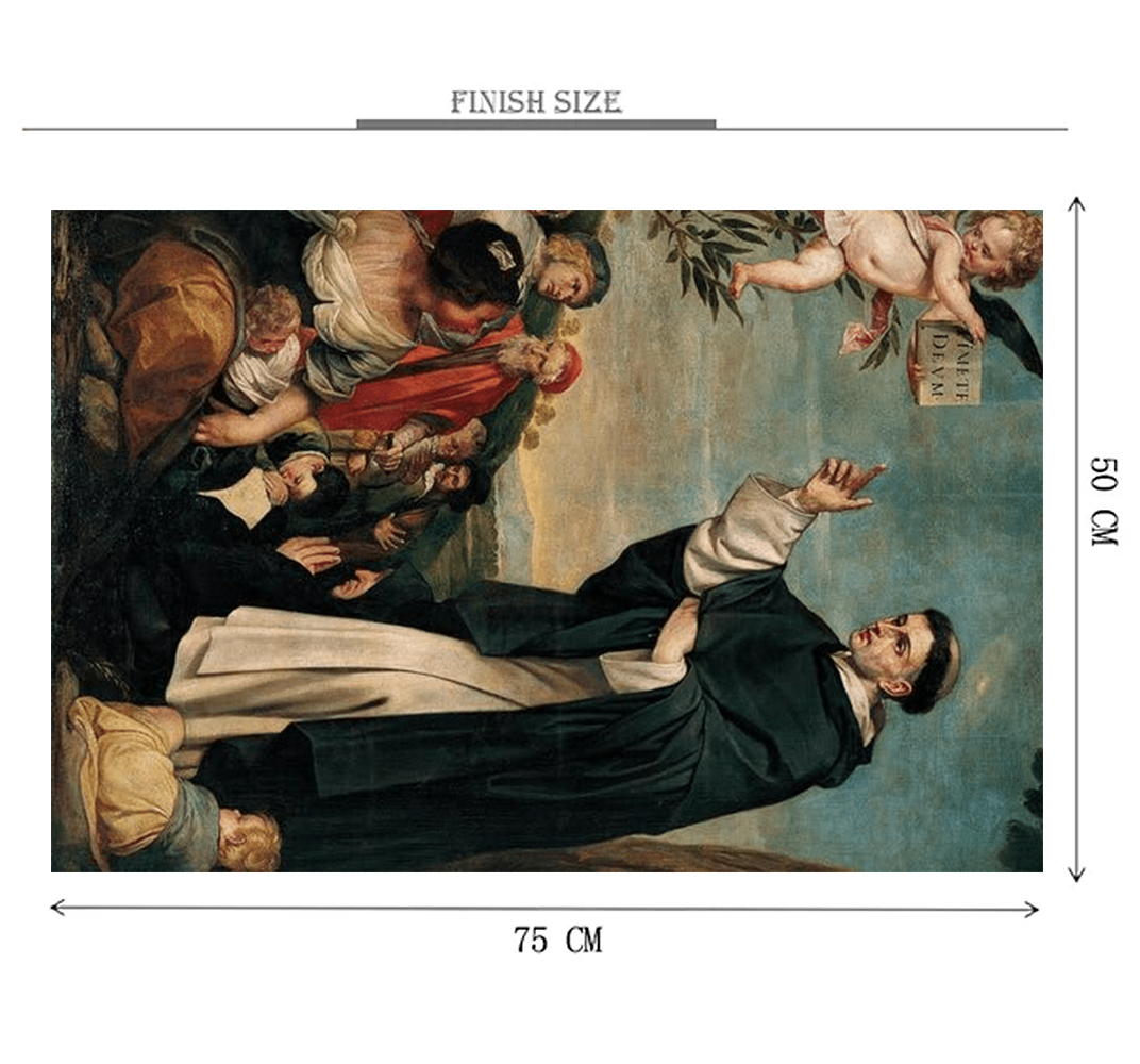 Augustin Preaching is Wooden 1000 Piece Jigsaw Puzzle Toy For Adults and Kids puzzle