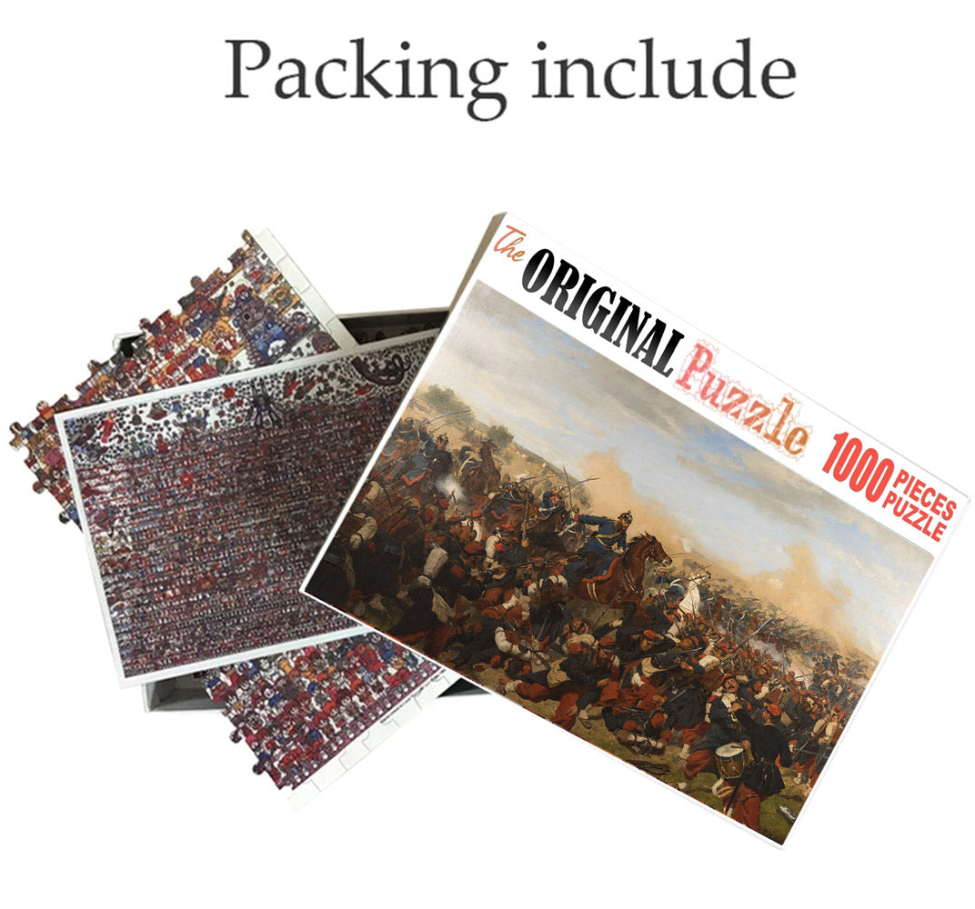 War of the Era Wooden 1000 Piece Jigsaw Puzzle Toy For Adults and Kids puzzle