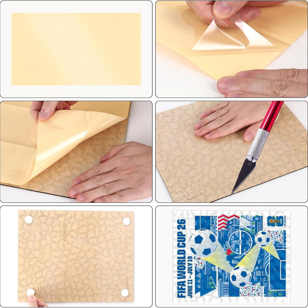 FIFA World Cup 2026 Philadelphia Poster Wooden Puzzle for Adult
