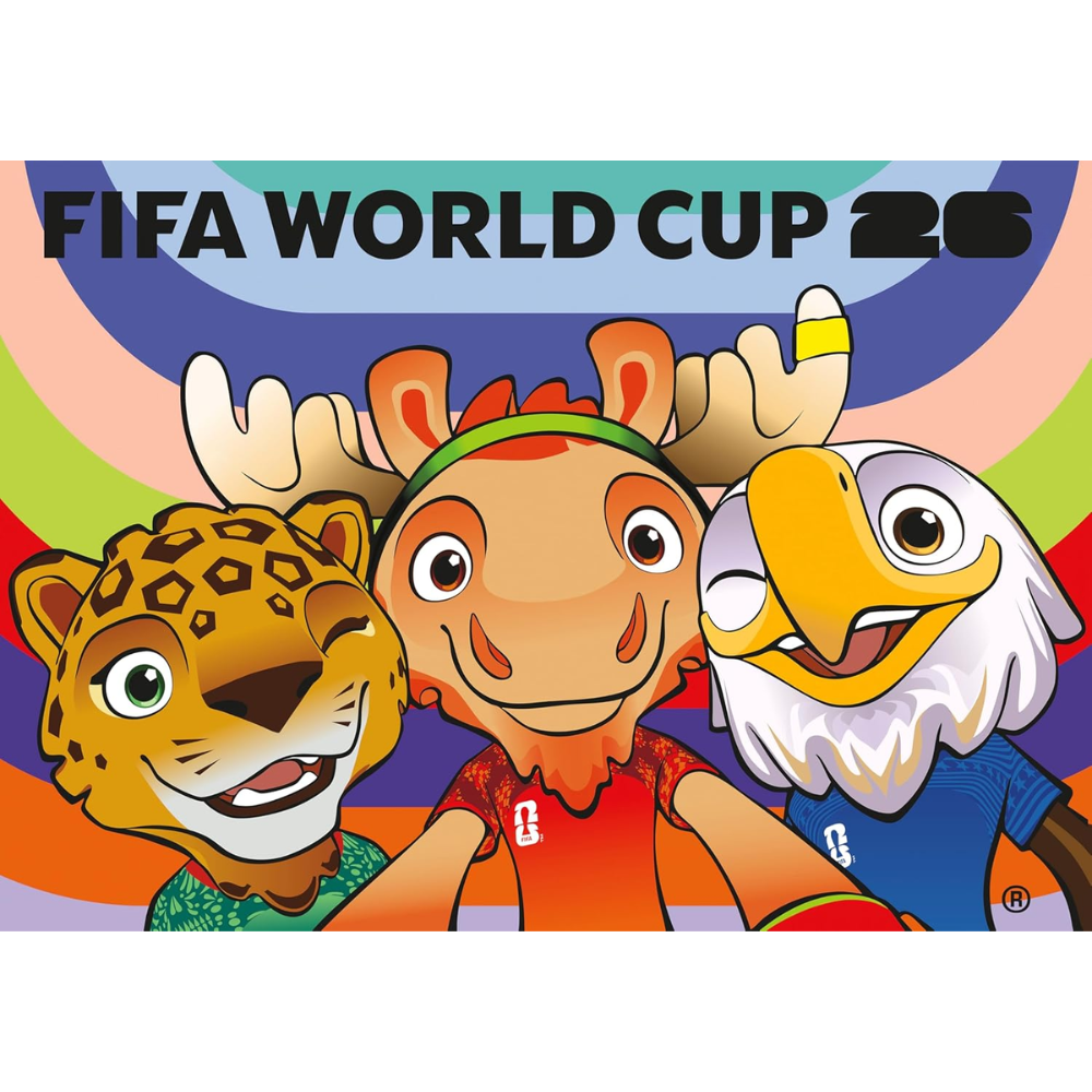 FIFA World Cup Mascots Puzzle Pack Of 300 Pieces