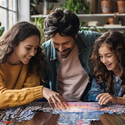 Jigsaw Puzzle 1000 Piece Winter Christmas Holiday Puzzles for Adults