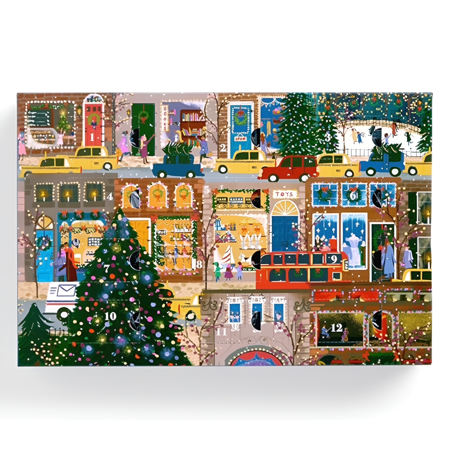 Winter Lights Christmas Countdown 12 Days of Puzzles