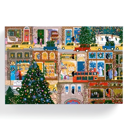 Winter Lights Christmas Countdown 12 Days of Puzzles