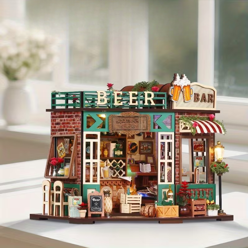 Handcrafted 3D Bookend for Bookshelf Decoration