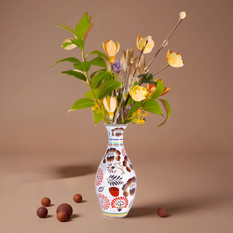 160 Piece 3D Puzzle Vase DIY Flower Planter Tabletop Decor