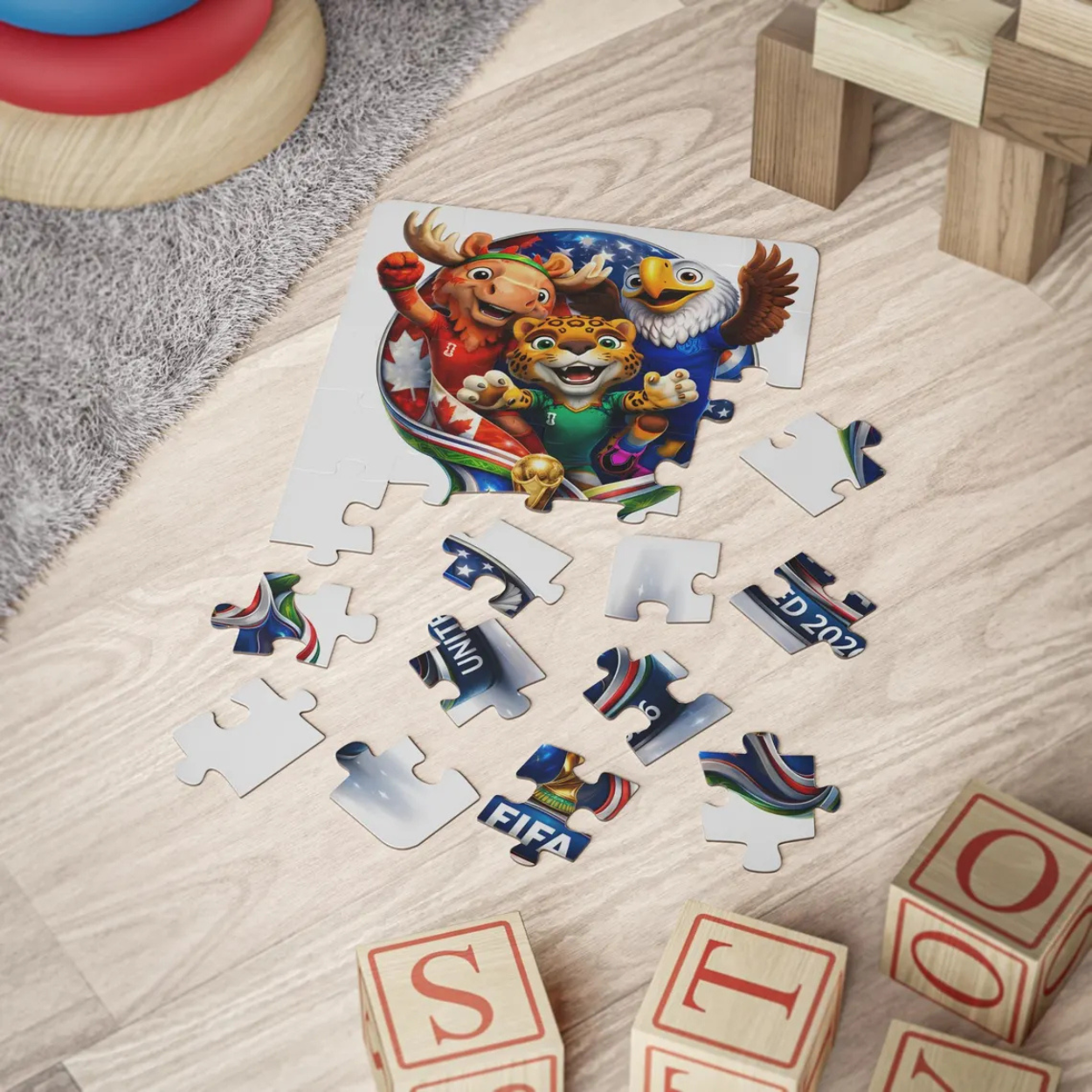 Pack Of 30 Fifa World Cup 2026 Mascots For Kids