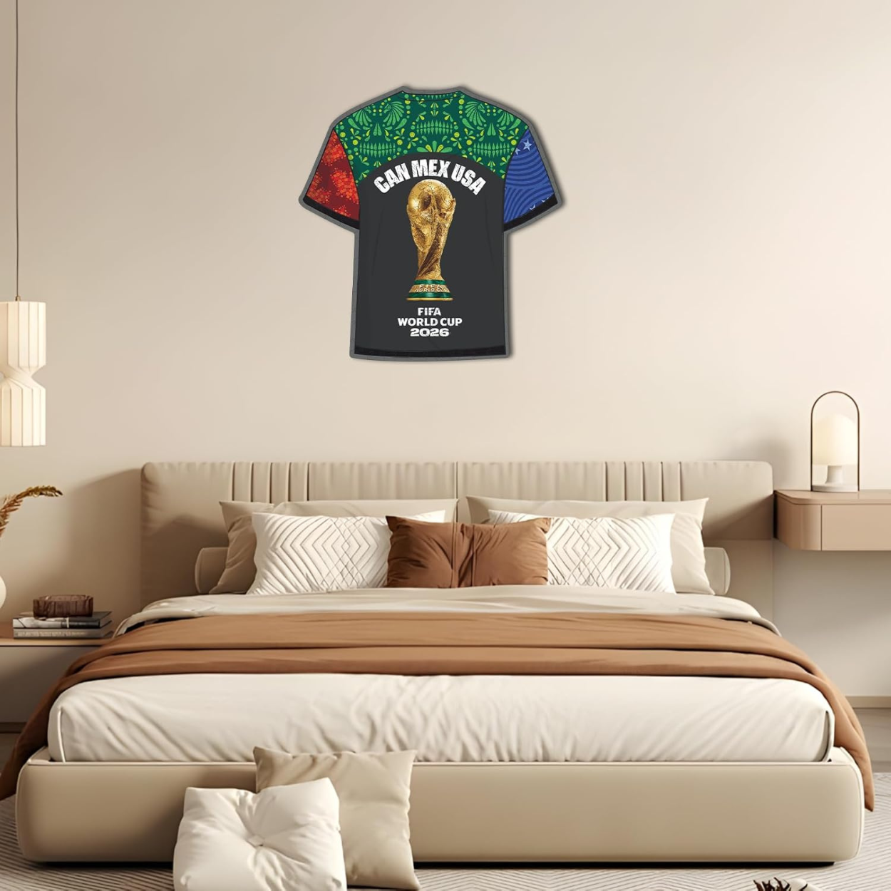 Pack Of 200 FIFA 2026 CAN MEX USA Wooden Puzzle