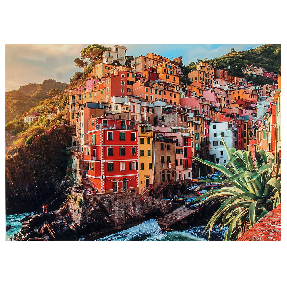 Cinque Terre Wooden 1000 Piece Jigsaw Puzzle Toy For Adults and Kids puzzle