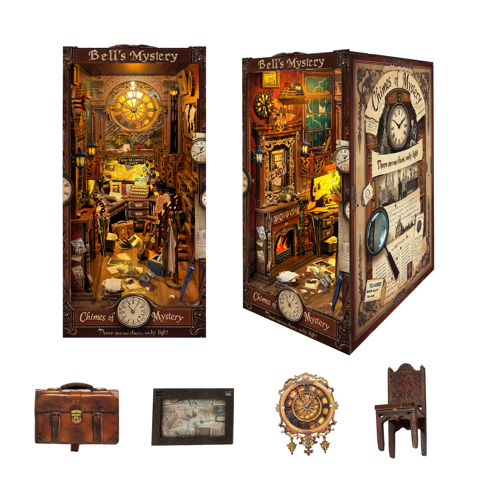 3D Puzzle Book Nook Kit
