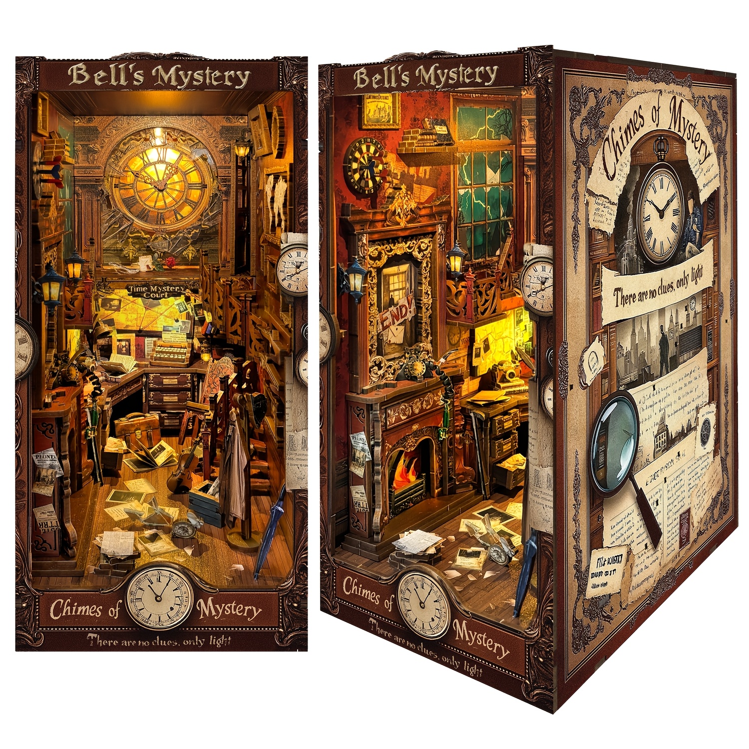 3D Puzzle Book Nook Kit