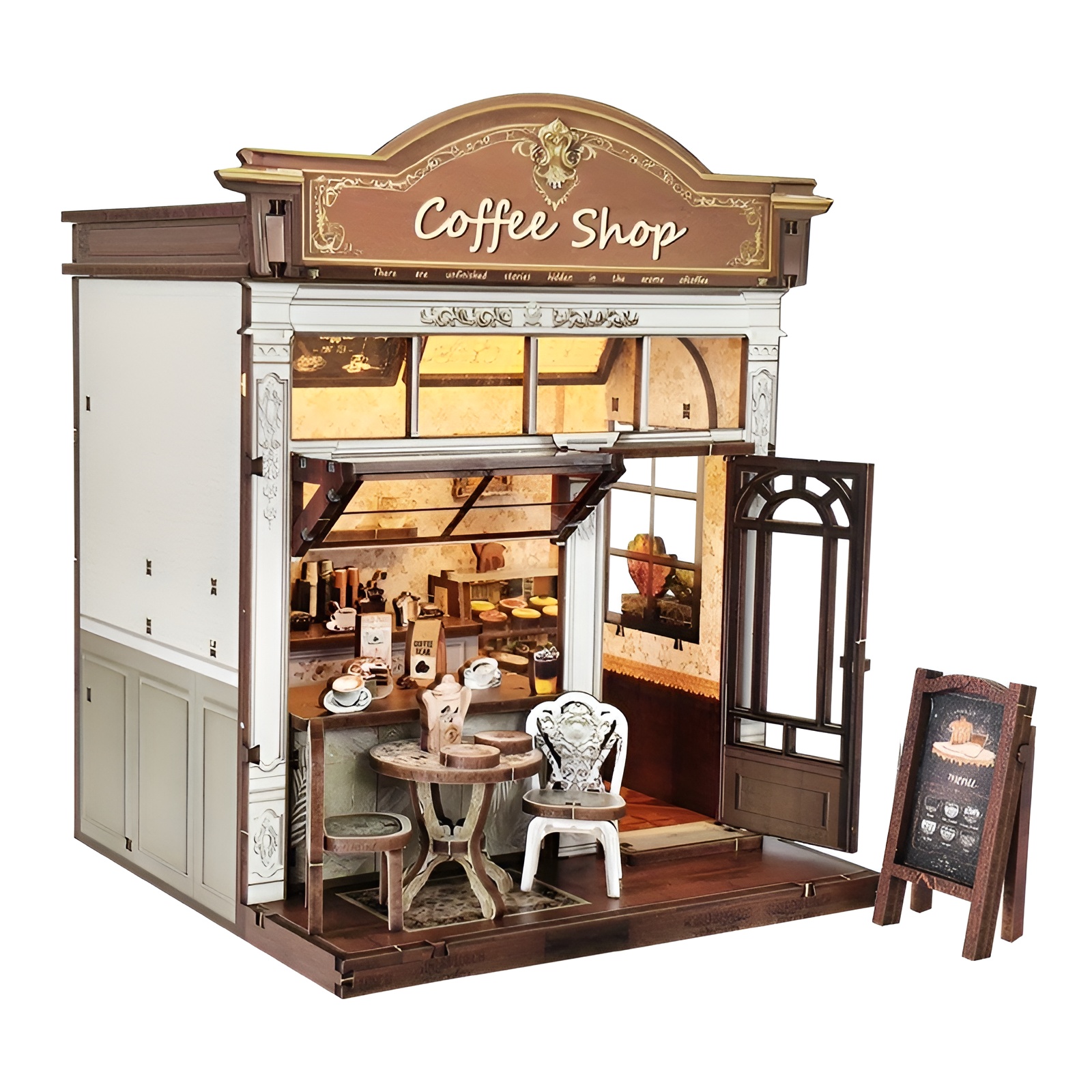 3D Puzzle Bookend for Bookshelf Decoration