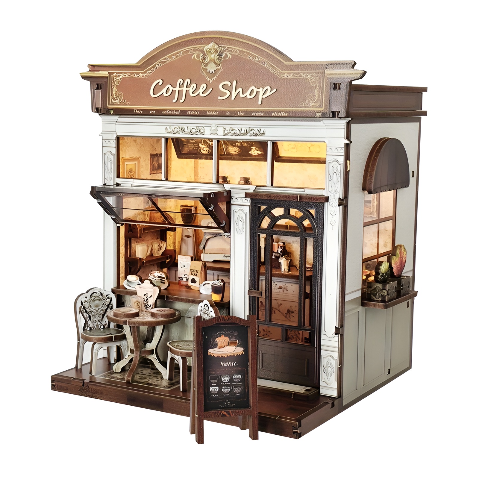 3D Puzzle Bookend for Bookshelf Decoration