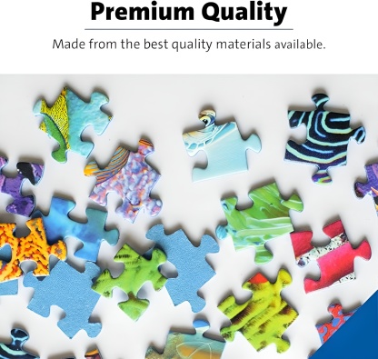 Cozy Christmas 500 Piece Large Format Puzzle for Adults