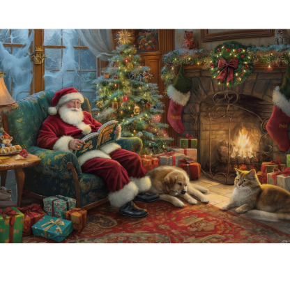 Christmas Castle 1000 Piece Jigsaw Puzzle
