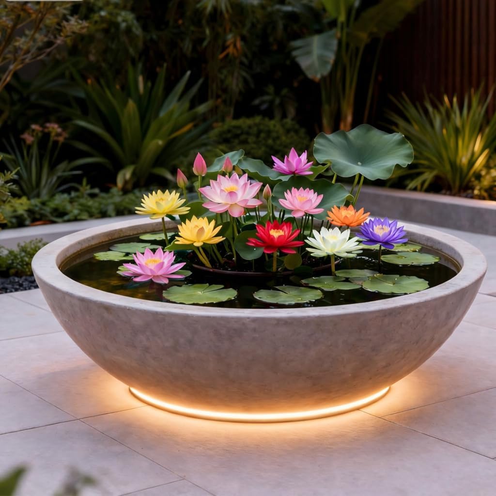160 PCS Mixed Bowl Lotus Seeds for Planting