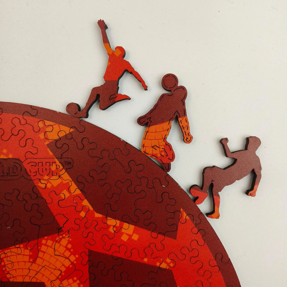 FIFA 2026 Canada City Theme Wooden Puzzle