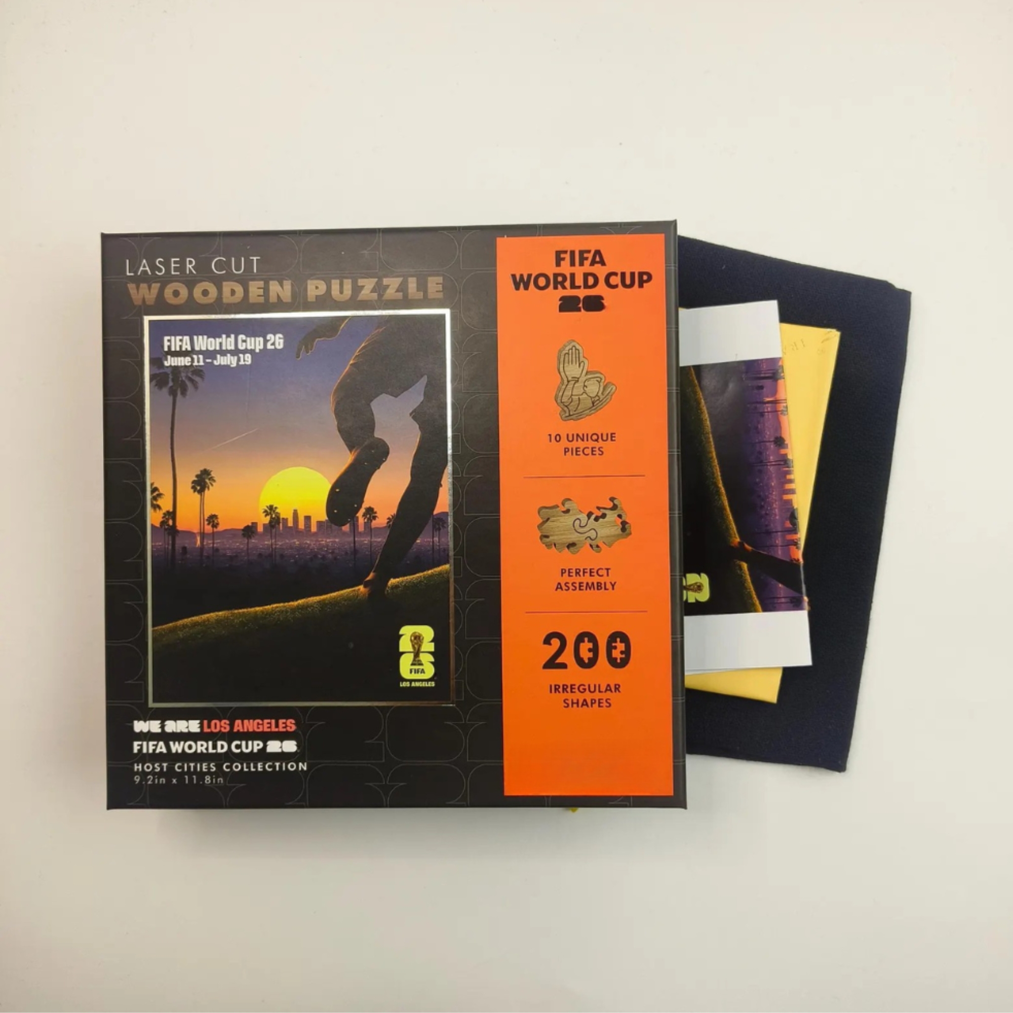 Official FIFA World Cup 2026 Los Angeles Wooden Jigsaw Puzzle