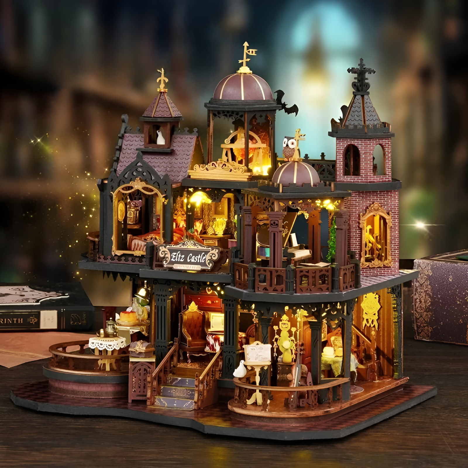 Edinburgh Castle DIY Miniature House