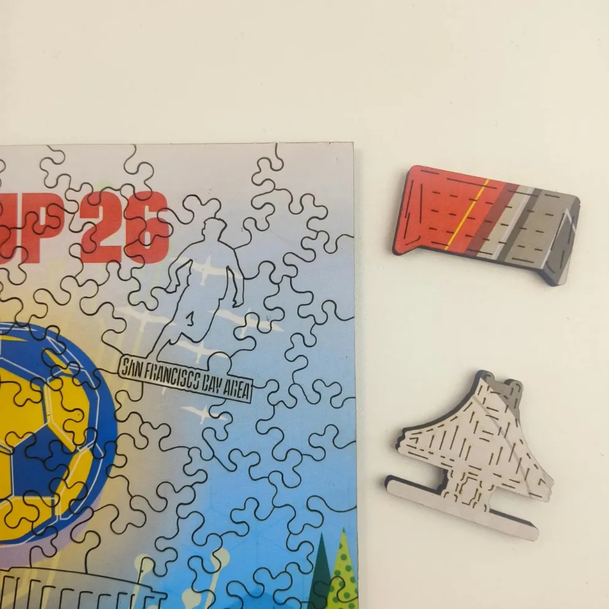 FIFA World Cup 2026 San Francisco Official Wooden Puzzle