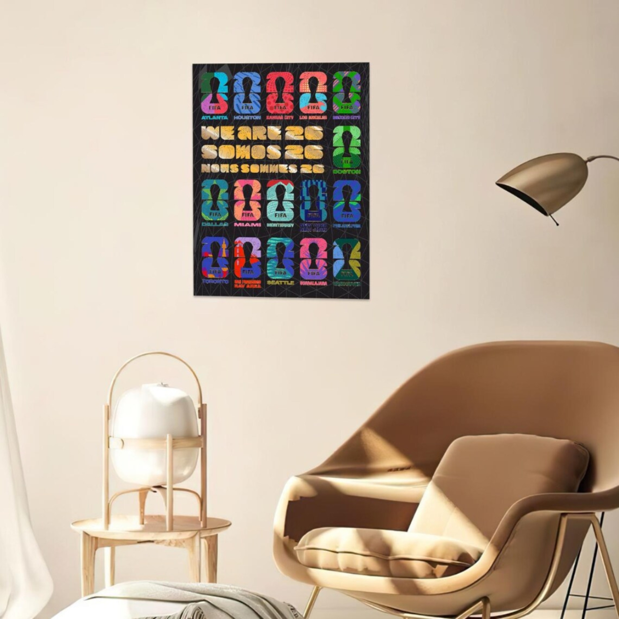 Pack Of 300 Piece FIFA Host Cities Wooden Puzzle