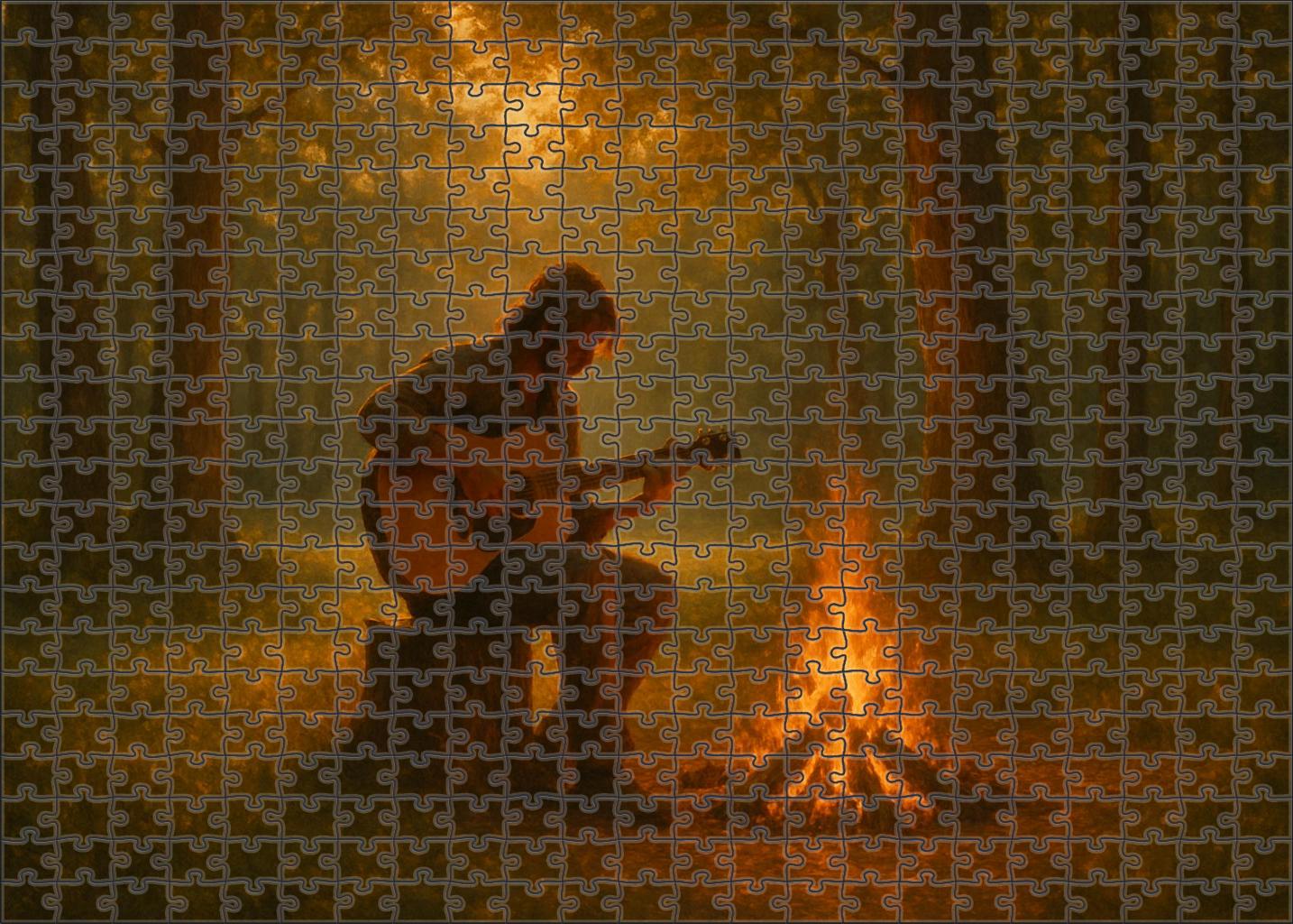 Indie Folk Revival Acoustic Storytelling With Earthy Tones And Rustic Visuals Easy Puzzles
