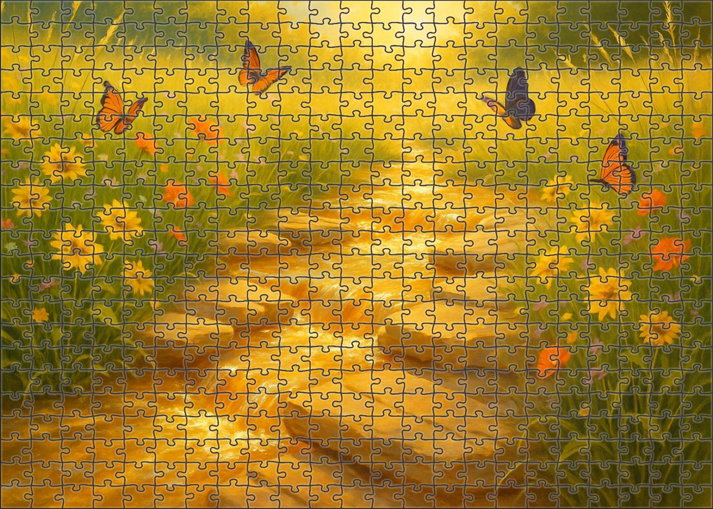 Golden Meadow Spill Challenging Puzzles