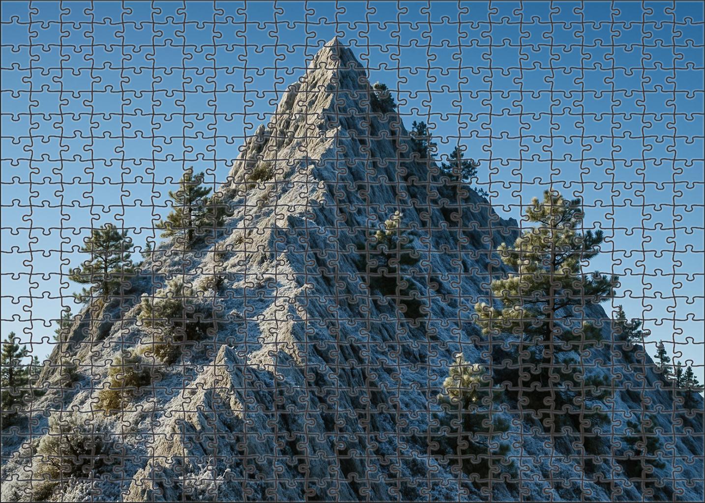 Silver Ice Ridge Puzzle Collection