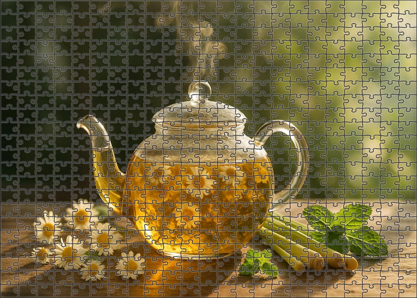 Dawn Meadow Herbal Infusion With Chamomile Lemongrass And Mint Easy Puzzles