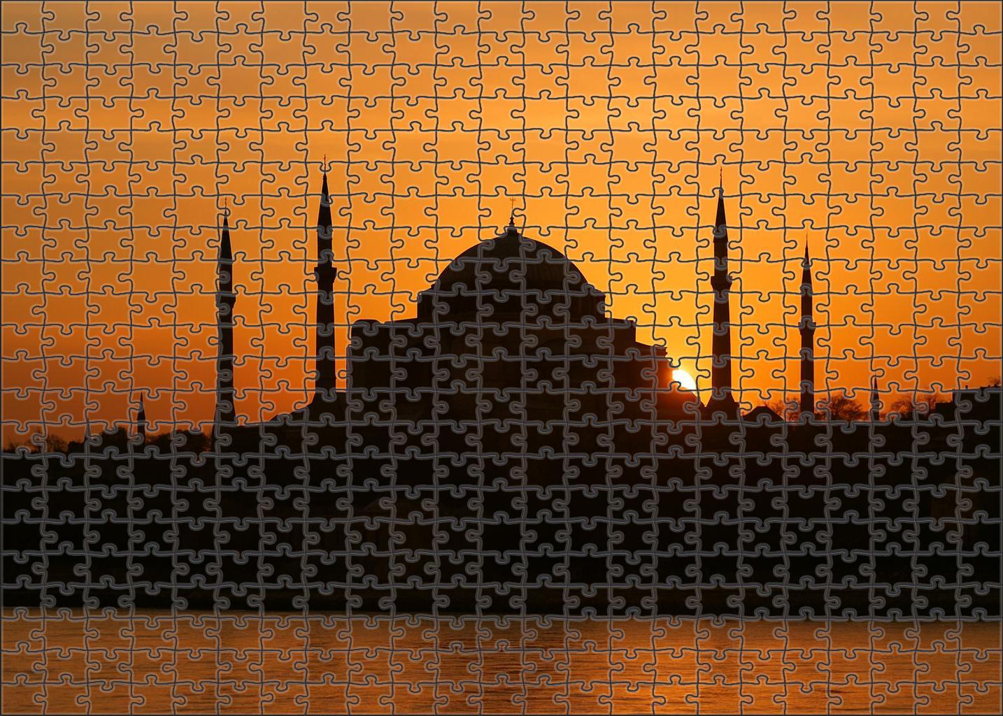 Hagia Sophia Istanbul Turkey  Recognized By 7950 Globally For Its Architectural And Religious Legacy Puzzle Challenge
