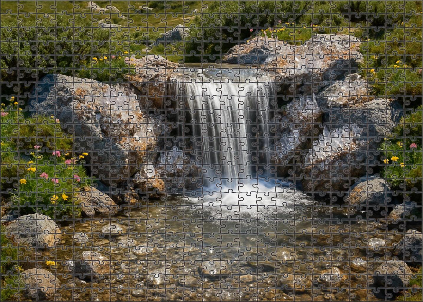 Crystal Lace Cascade Family Puzzles