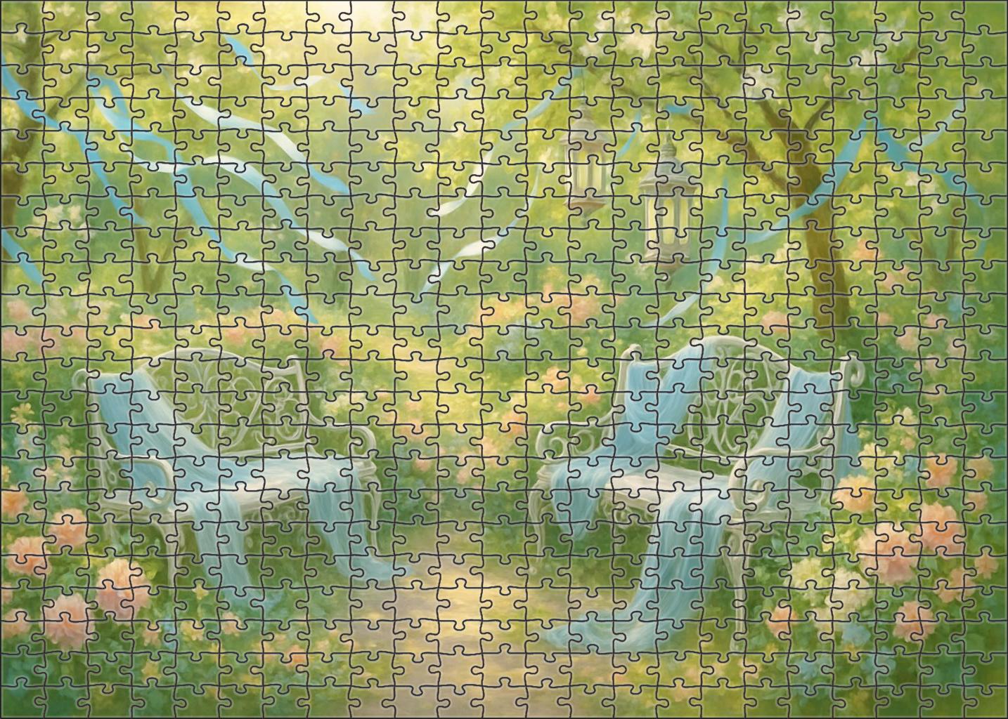 Cerulean Spring Ballet Puzzle Collection