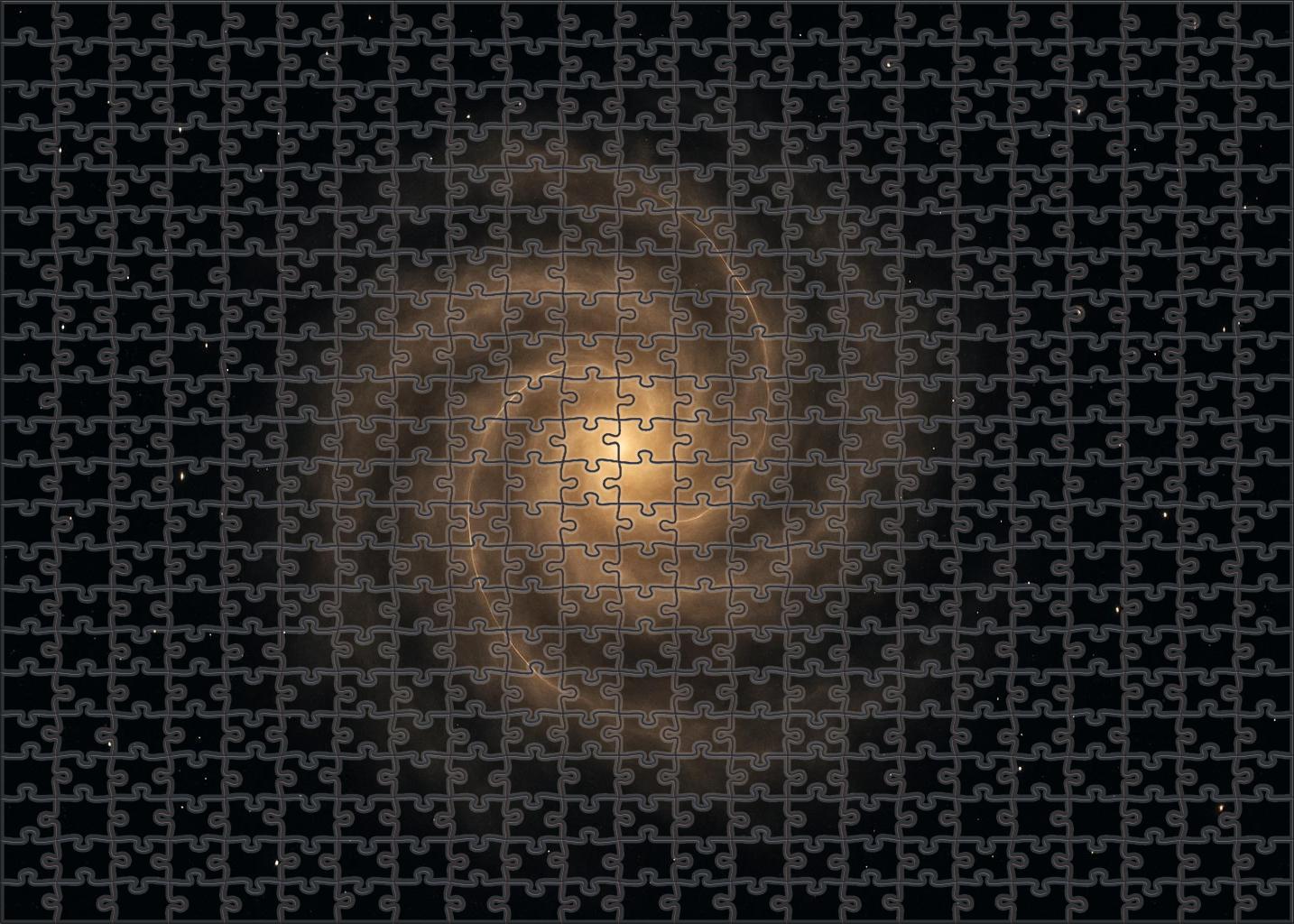 Celestial Spiral Dust Cloud 100 Piece Puzzle