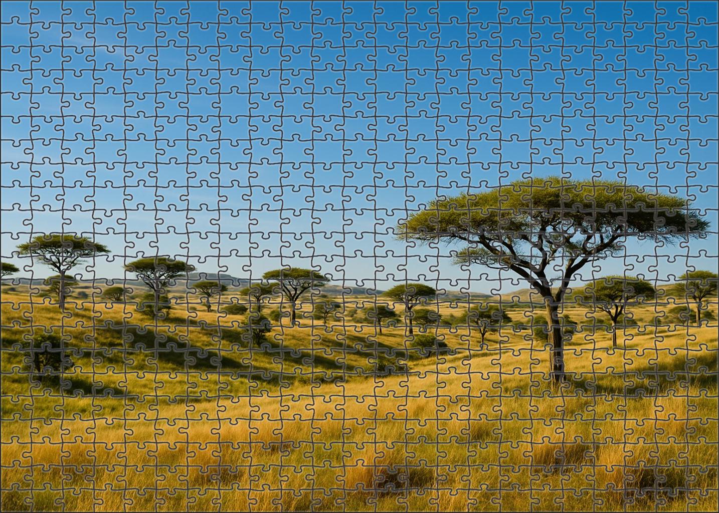 Sunlit Savannah Ridge 20 Piece Puzzle