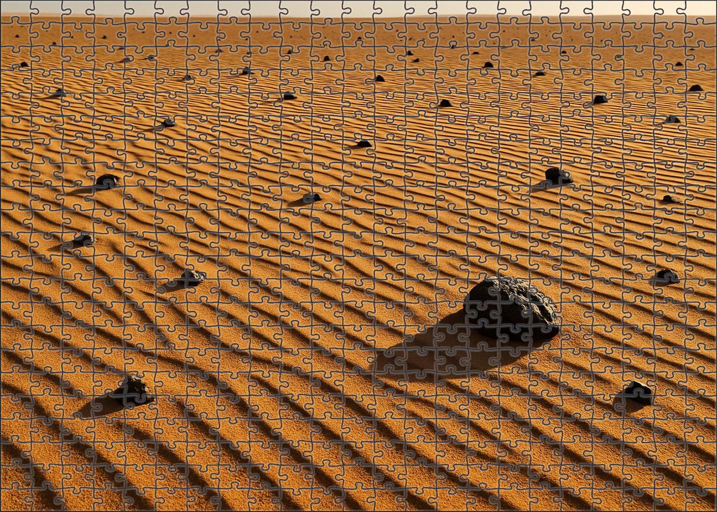 The Golden Ripple Plain 200 Piece Puzzle