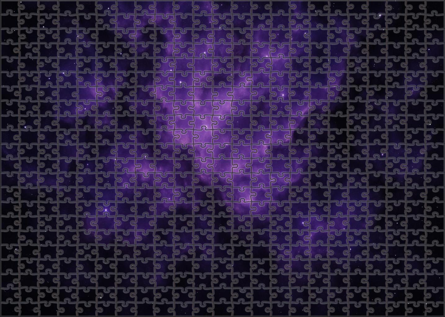 Deep Violet Star Nursery 200 Piece Puzzle