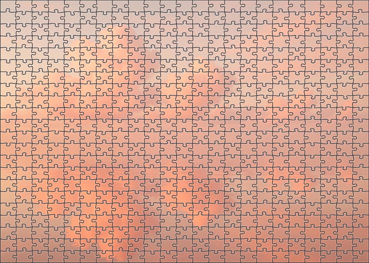 Opaline Coral Horizons Family Puzzles