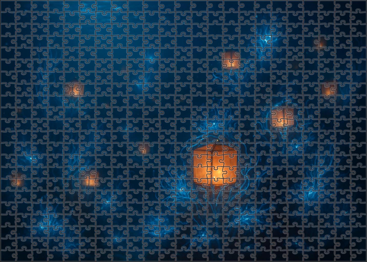 Whispering Lantern Reef 200 Piece Puzzle